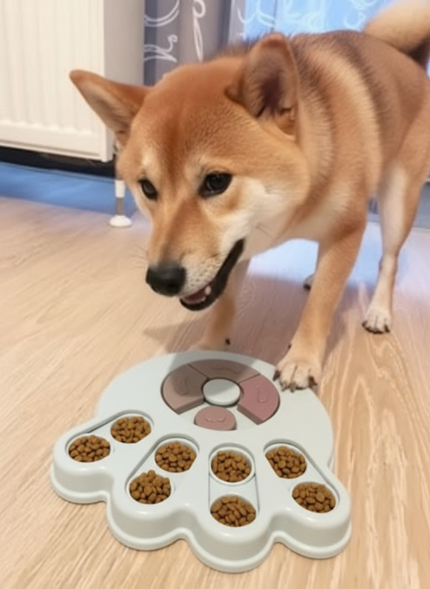Gamelle Interactive pour Grand Chien – Nourrissez l'esprit, stimulez l'appétit