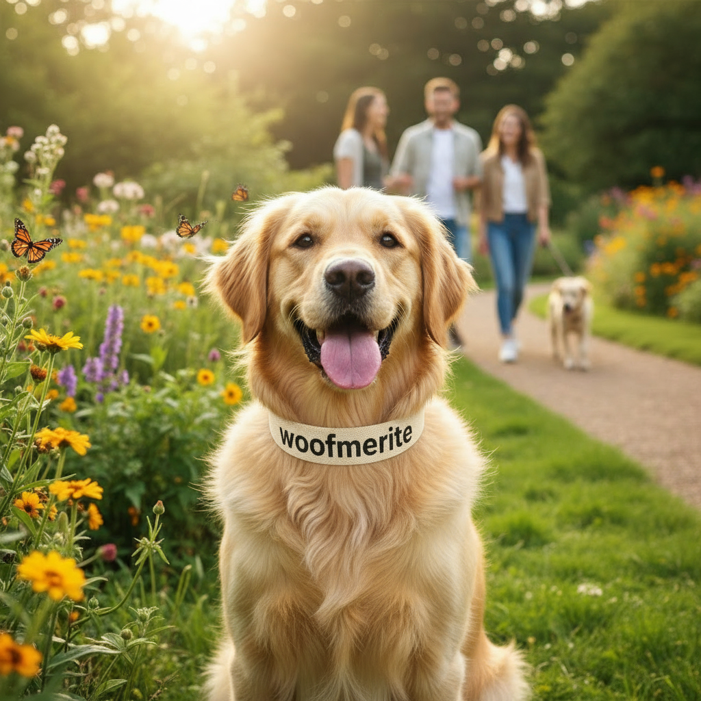 Tu peux faire le collier plus clair et le nom plus visible 